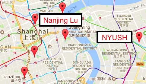 nanjinglu map