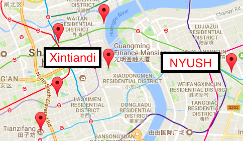 xintiandi map